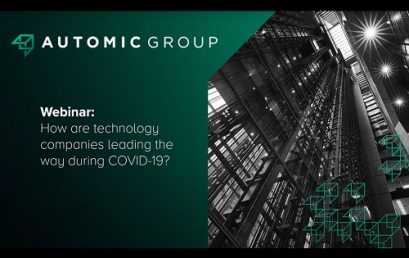 How are technology companies leading the way during COVID-19?