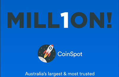 CoinSpot is approaching 1 million users & you could win Bitcoin!