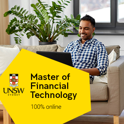 UNSW launches 100% online postgraduate degree to prepare students for the technological revolution in finance