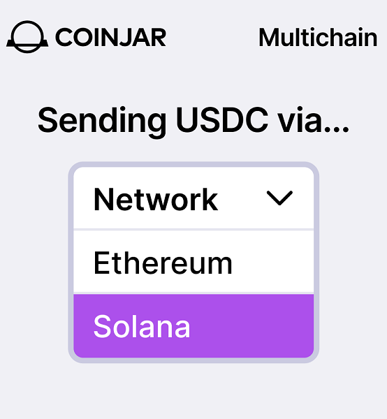 CoinJar is the first Australian crypto exchange to offer multichain transactions